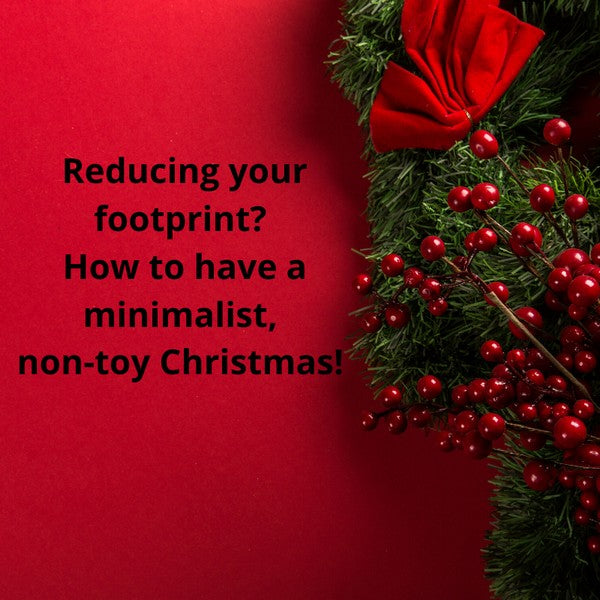 A minimalist, non-toy Christmas