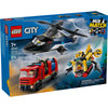 Lego City Helicopter, Fire Truck & Submarine Remix (60462)