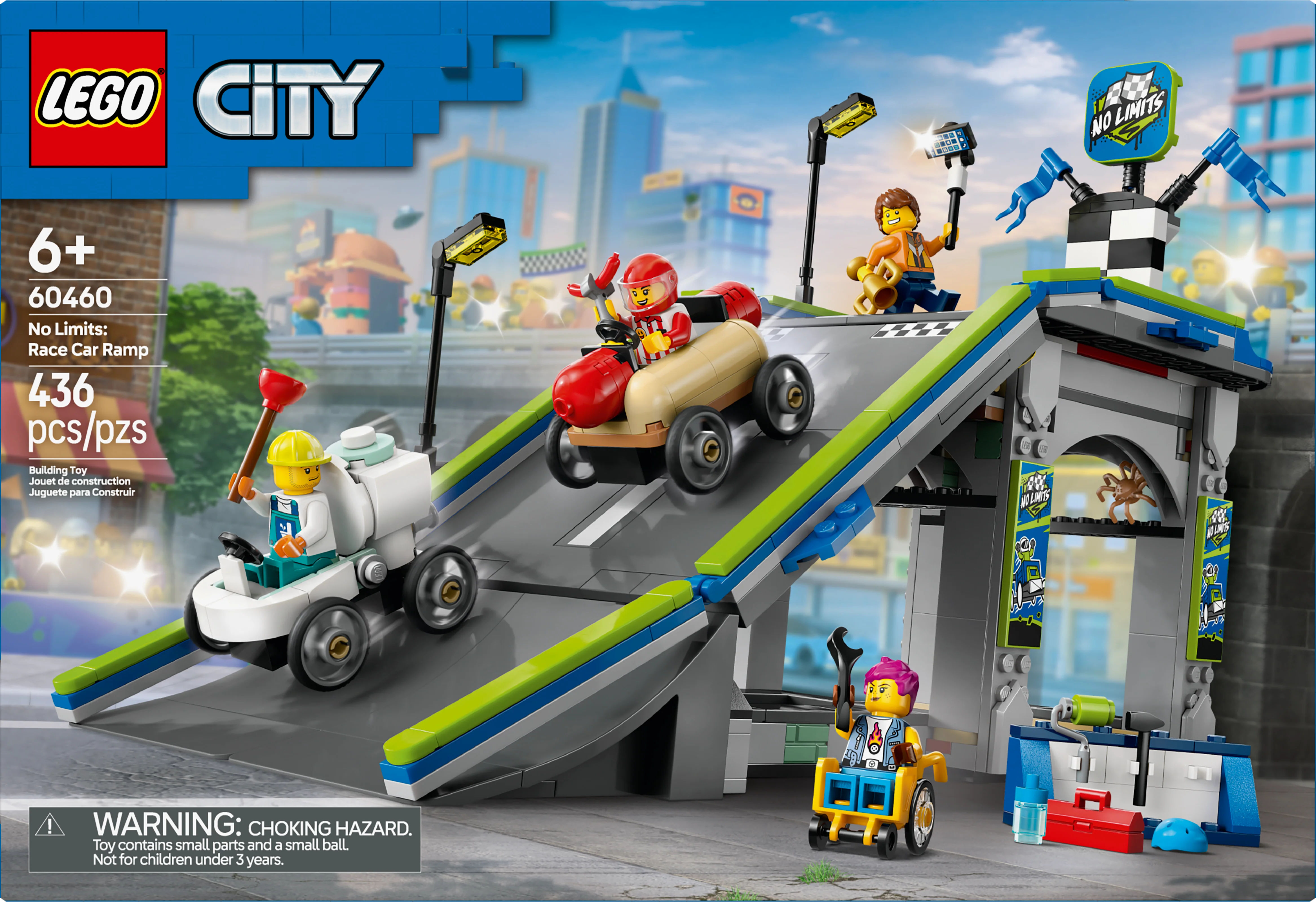 Lego City No Limits : Race Car Ramp Track (60460)