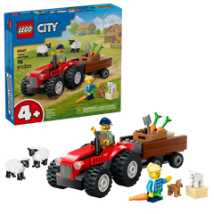 Lego City Tractor with Trailer (60461)