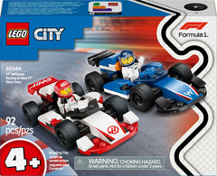 Lego F1® Williams Racing & Haas F1® Race Cars (60464)