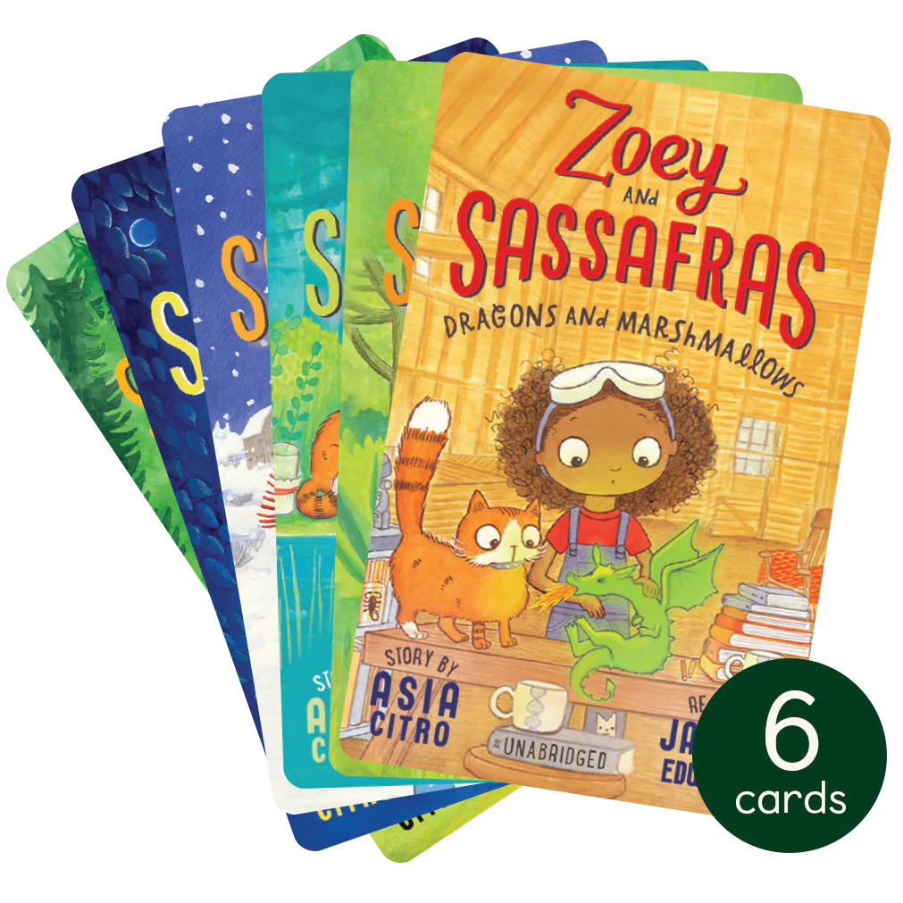 Yoto Audio Cards Pack The Zoey and Sassafras Collection