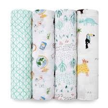 Aden & Anais Swaddles 4 Pack