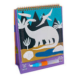 Floss & Rock Magic Colour Changing Watercard Easel and Pen Dinosaur