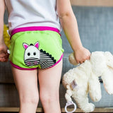 Zoocchini Organic Potty Training Pants Set 2T/3T Girl's Safari Friends