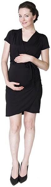 Momzelle Maternity/Nursing Dress Serena Black, Bumble Tree