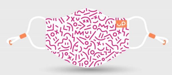 UP Mask 2 pack with 4 Filters