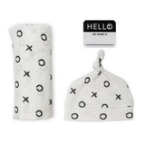 Lulujo Hello, World Newborn Set XO