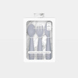 EZPZ Happy Utensils Pewter