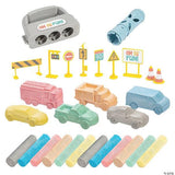 Mindware Cars and Trucks Chalk Set