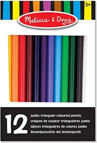 Melissa and Doug Triangular Pencil Crayons