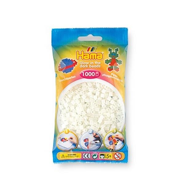 Hama 1K Midi Beads in Bag Glow-in-the-Dark