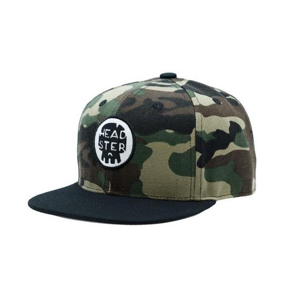 Headster Snapback Hat Original Camo