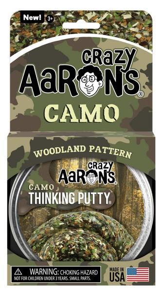 Crazy Aaron's Thinking Putty Woodland Camo