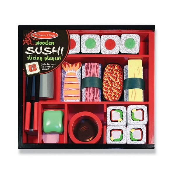 Melissa and Doug Wooden Sushi Slicing Playset