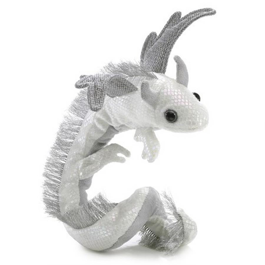 Folkmanis Wristlet Finger Puppet Pearl Dragon