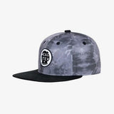 Headster Snapback Hat Tie Dye Black