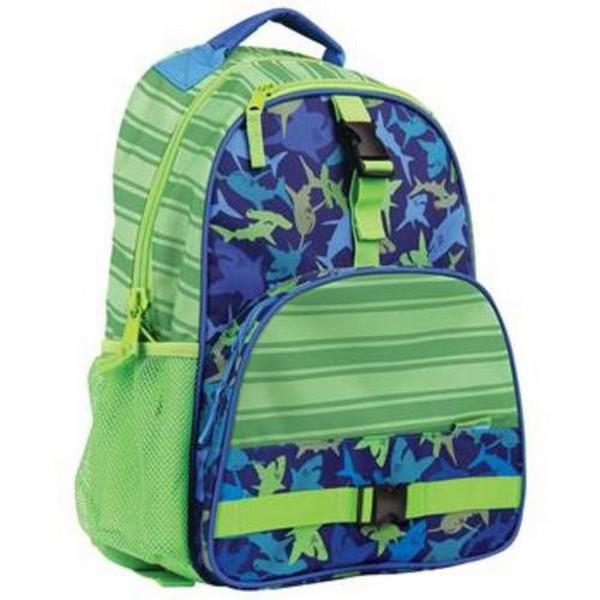 Stephen Joseph All Over Print Backpack Shark