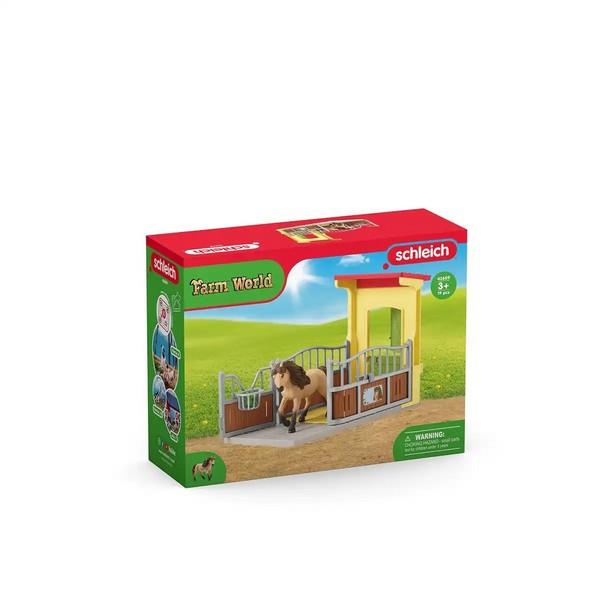 Schleich Pony Box Iceland Pony Stallion (42609)