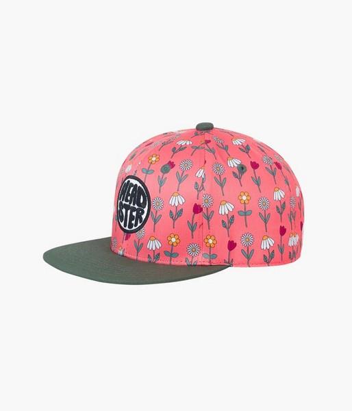 Headster Snapback Hat Peonies