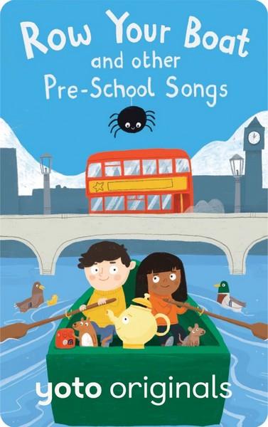 Yoto Audio Card Row Your Boat and other Pre-School Songs