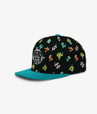 Headster Snapback Hat Alphabet Fiesta