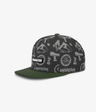 Headster Snapback Hat Gnarly Ride