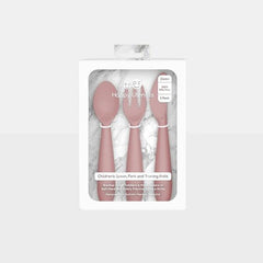 EZPZ Happy Utensils Blush