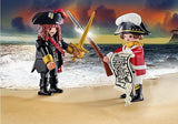 Playmobil DuoPack Pirate and Redcoat (70273)