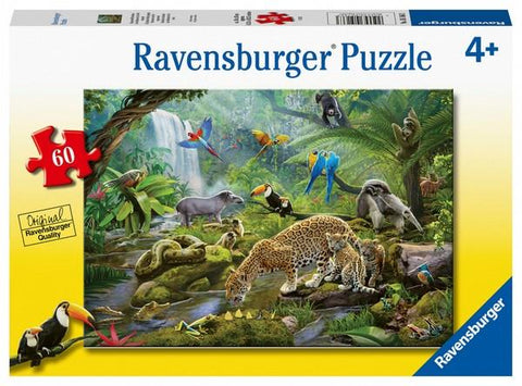 Ravensburger Rainforest Animals 60 Piece Puzzle