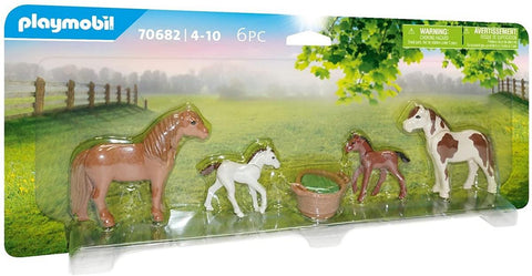 Playmobil Ponies with Foals (70682)