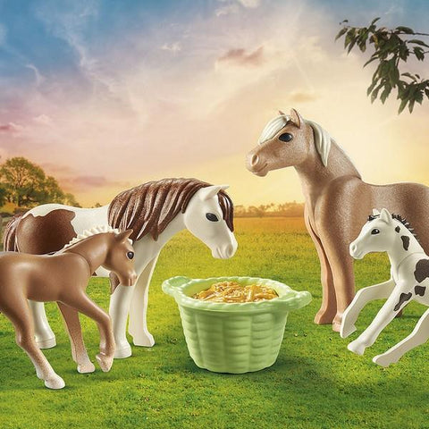 Playmobil Icelandic Ponies with Foals (71000)