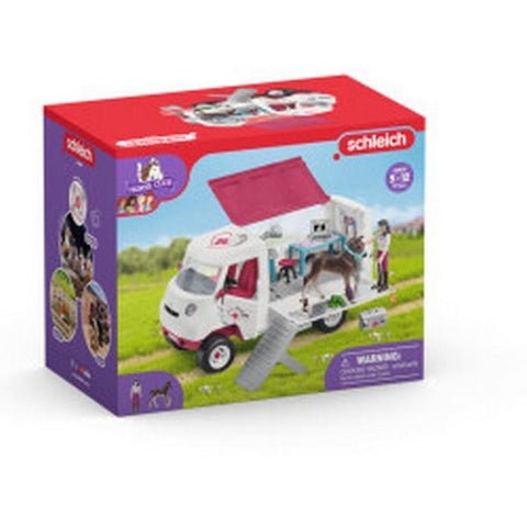 Schleich Mobile Vet with Hanoverian Foal (42439)
