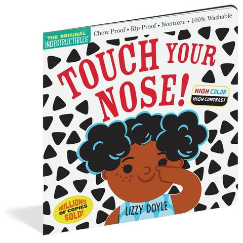 Indestructibles Book Touch Your Nose Contrast