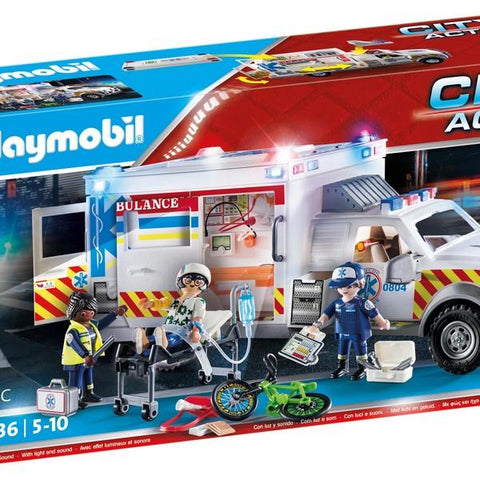 Playmobil Ambulance With Lights and Sounds (70936)