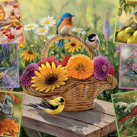 Cobble Hill 2000 Piece Puzzle Rosemary's Birds