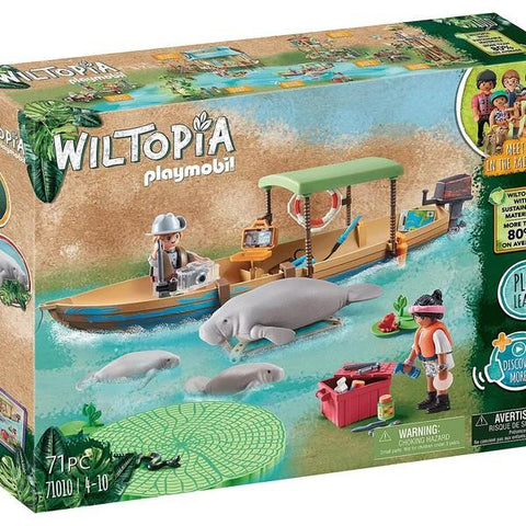 Playmobil Wiltopia Boat Trip to the Manatees (71010)