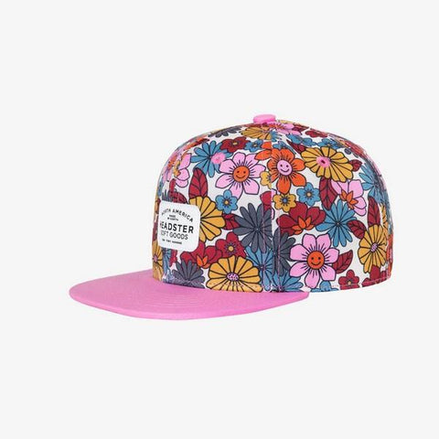 Headster Snapback Hat Sally Be Gone Pink