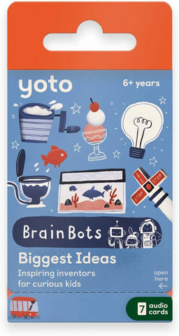 Yoto Audio Cards Brain Bots Biggest Ideas