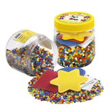 Hama Midi Hama Beads and Pegboards Yellow Tub