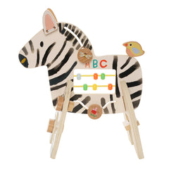 Manhattan Toy Safari Zebra Activity Toy