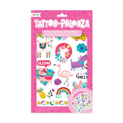 Ooly Tattoo-Palooza Temporary Tattoos Funtastic Friends