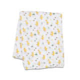 Lulujo Swaddle Blanket Ducks