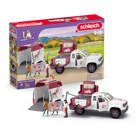 Schleich Mobile Vet with Trailer (42704)