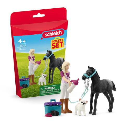 Schleich Care Set Foal with Sofia (42755)
