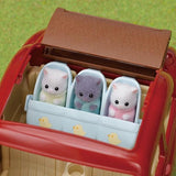 Calico Critters Triplets Stroller & Car Seats
