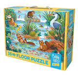 Cobble Hill 35 Piece Floor Puzzle Beaver and Friends