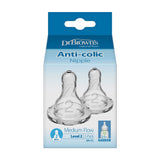 Dr. Brown's Narrow Silicone Nipple Level 2, 2 Pack