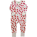 Parade Long Sleeved Romper Hearts