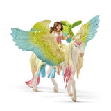 Schleich Fairy Surah with Glitter Pegasus (70566)